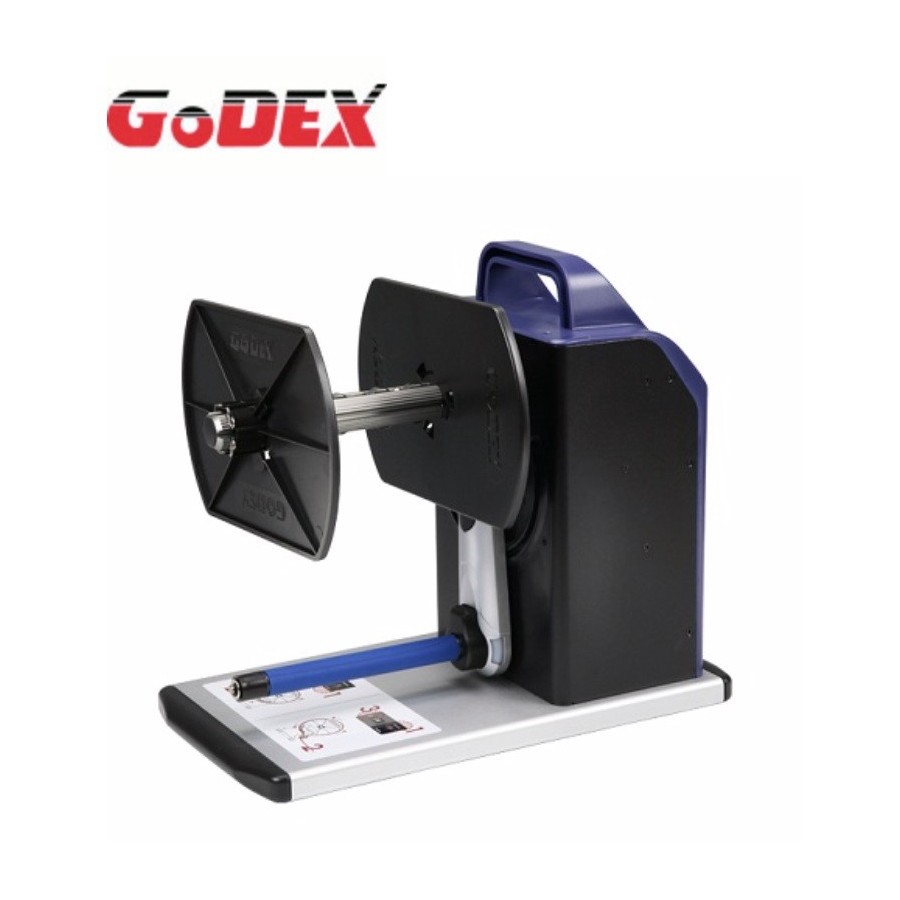 Godex Adaptador para mandril 25,38,40 y 76mm Ancho etiqueta hasta 120mm Bobinado interno y externo